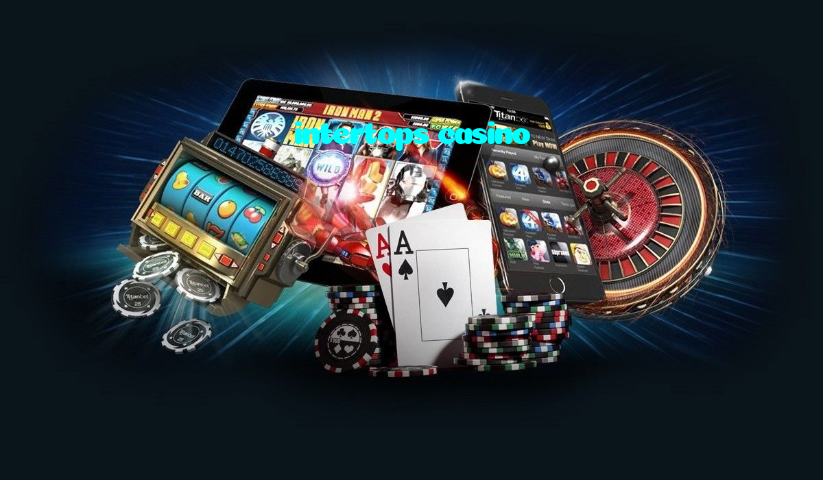 intertops casino casino presented on mobile device in Pakistan with slots and live games